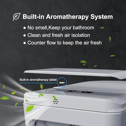 Image of Luxury Smart Toilet with Heated Seat & Instant Warm Water