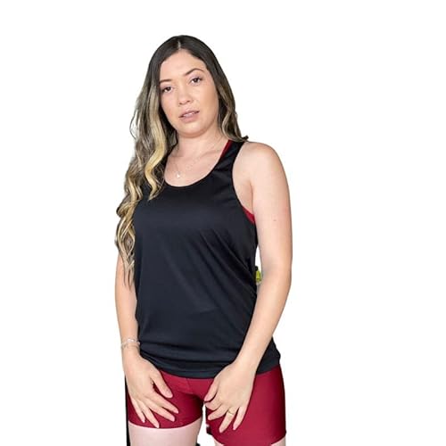 Kit 6 Regatas Nadador Feminino Academia Musculação Fitness (G 42/44)