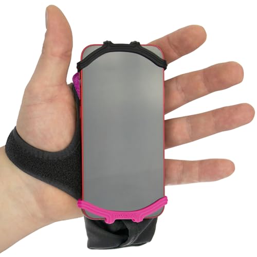 Soporte de mano para teléfono Noxgear para correr y trotar sin peso en los bolsillos