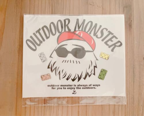 Outdoor Monster Monster Sticker OYABUN Ashimo Crafts
