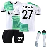 ⚽【Paket beinhaltet】:Sie erhalten 1* Trikot, 1* Shorts, 1* Socken. Jersey-Anzüge für Kinder und Erwachsene. Fussballtrikot Jungs eignen sich sehr gut für den täglichen Gebrauch wie Fußballspiele, verschiedene Ballsportarten, Laufen im Freien, Training usw., Freizeitkleidung, atmungsaktive Trainingskleidung, geeignet für Fansammlung.Wenn Sie Kleidung waschen, können Sie sie mit einem Wäschesack reinigen.