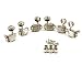 Kluson Traditional 3x3 Tuning Keys, Oval Buttons, Double Line