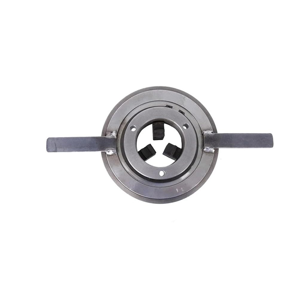 D200 200mm Autocentrante 3 Griffe Mandrino per Tornio Manuale Posizionatore di Saldatura Accessori Foro Centrale 80mm Gamma di Morsetti