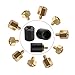 HanTof M.2 Mounting Kit - 5 Sets M.2 Screw + Hex Nut Stand Off Spacer + Screwdriver for NVMe SSSDs