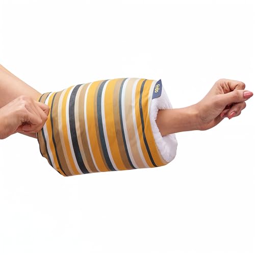 Image of Frido Cradle Arm Baby Feeding Pillow | Ergonomic Support for Nursing, Bottle Feeding & Soothing | Hypoallergenic Fabric & Microfiber Padding | Comfort for Baby & Reduces Arm Fatigue for Mom | Yellow