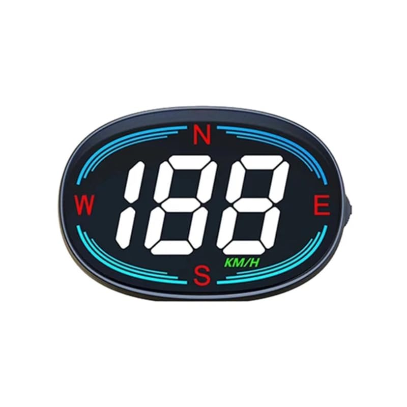 Car Speedometer Security Alarm HUD Head Up Display Windshield Speed Projector Speeding Alarm Digital Meter