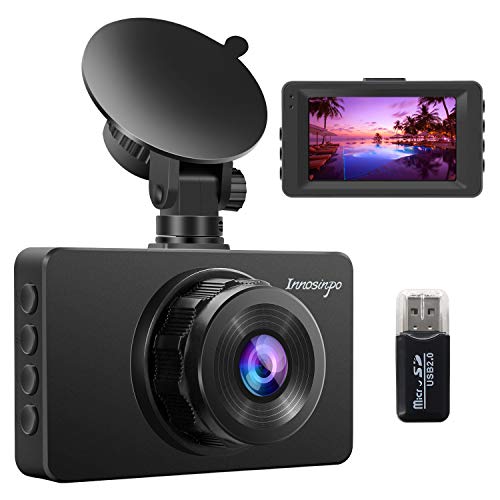 Dash Cam 【2020 Newest】 1080P FHD DVR Car Driving Recorder 3 Inch LCD
