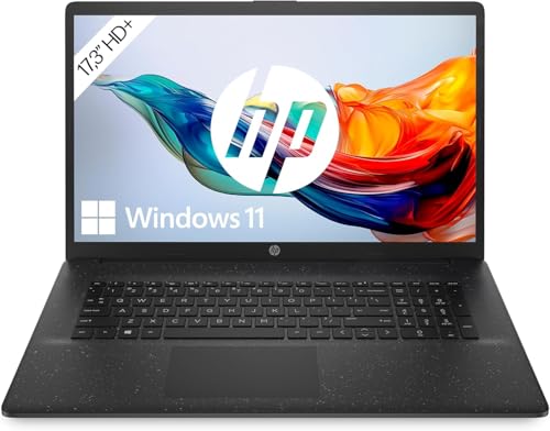 HP Laptop mit 17,3\" HD+ Display, Intel Celeron N4500120, 8 GB DDR4 RAM | 256 GB SSD, Intel UHD-Grafik, Windows 11, QWERTZ Tastatur, Schwarz HP Laptop mit 17,3\" HD+ Display, Intel Celeron N4500120, 8 GB DDR4 RAM | 256 GB SSD, Intel UHD-Grafik, Windows 11, QWERTZ Tastatur, Schwarz