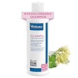 Allermyl Medicated Pet Shampoo Hypoallergenic, Soothing and Moisturizing Shampoo for Allergic Dogs and Cats (by Virbac)