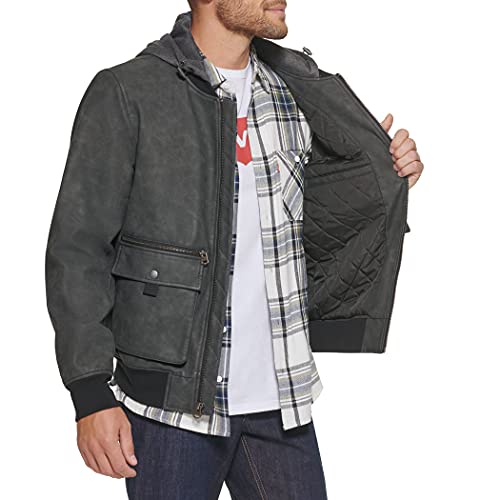 Image of Levi's Men's Levi's Men's Hooded Bomber Jacket