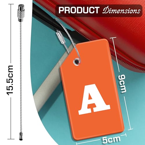 Image of Storite Silicon Luggage Tags for Travel Suitcase & Trolley Bags (3, A)