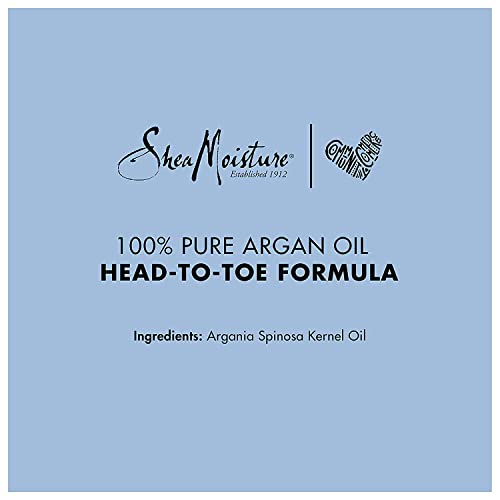 100% Pure Argan Oil Head To Toe Smoothing By Shea Moisture For Unisex - 1.6 Oz Oil #TOP7