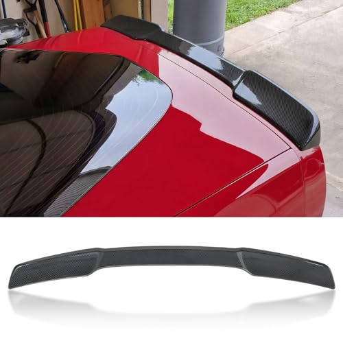 Rear Spoiler Is Out Of Adjustment - 2019 Chevrolet Corvette ZR1 7 Rear Trunk Lid Wing Spoiler for Chevy Corvette C6 ZR1 2005-2013 Carbon Fiber Printing Rear Spoiler Wing(Not Fit for Convertible)