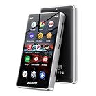 AGXOV 144Go Lecteur MP3 avec Bluetooth et WiFi, Lecteur MP4 avec Écran Tactile de 4,02 Pouces et Haut-parleurs, Baladeur MP3 avec Spotify, Deezer, Amazon Music, Noir
