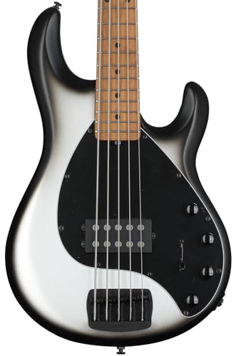 Ernie Ball Music Man StingRay Special 5 H Bass Guitar - Black Rock with Maple Fingerboard