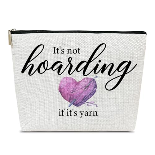 Ythuil Crochet Gifts Makeup Bag, Knitting Gifts...
