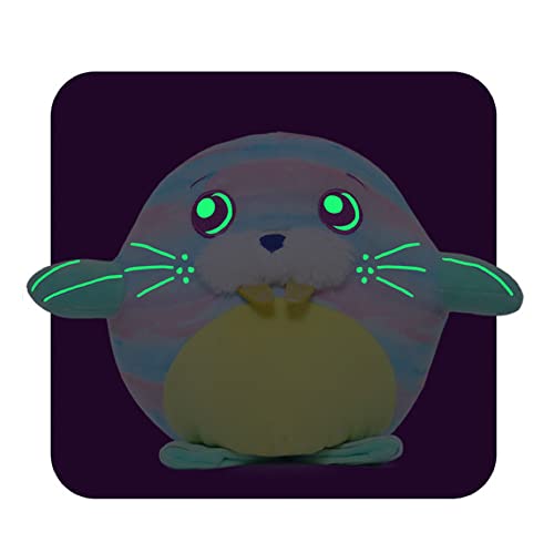 Lucas The Walrus Dream Beams, peluche morse 30 cm lavable pour accompagner les siestes de bébé