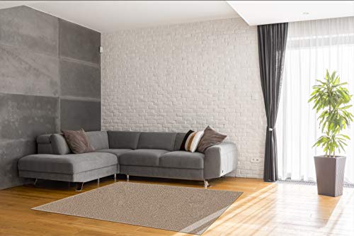 9'X12' - Speckled Stone Economical Solutions Collection | Custom Carpet Area Rugs & Runners - 25 Oz. Soft Textured 100% Purecolor Bcf Polyester. Fha Approved-Cri Green Label-Made In U.s.a. #TOP4