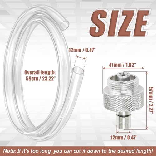 KH866 Oil Filter Drain Release Hose Fit for 2.5L Oil Filter Housing, Oil Filter Drain Tool Compatible with VW Audi Vehicles