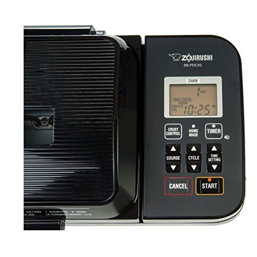 Zojirushi BB-PDC20BA Home Bakery Virtuoso Plus Breadmaker, 2 lb. loaf of bread image 4