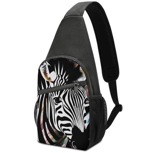 Mochila bandolera deportiva para senderismo unisex miniatura 1