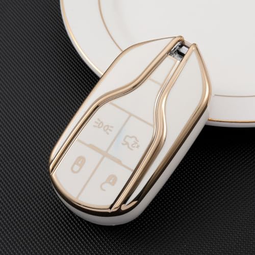 Funda para llave de coche que soluciona roturas de carcasa para mando Maserati TPU 7