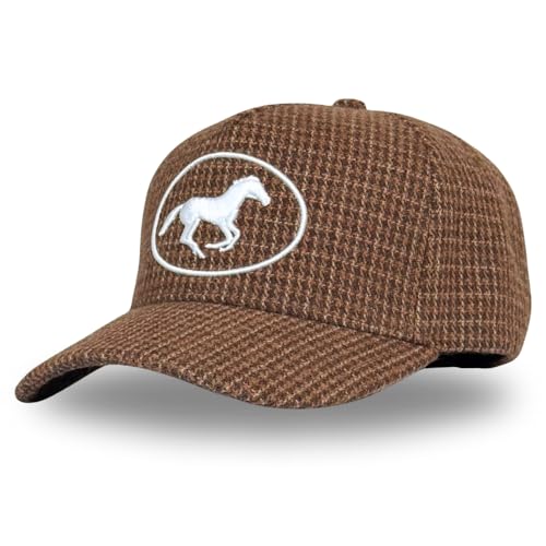 Image of Vintage Western Trucker Hat | Men & Women | Country Cute Caps for Cowgirls Cowboys | Camo Denim Embroidered Cotton | Snapback