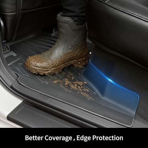 Image of OEDRO Floor Mats Fits 2017-2026 Ford F250 /F350 /F450 Super Duty Crew Cab