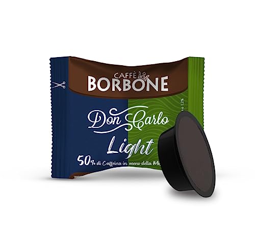 Caffè Borbone Don Carlo Miscela Light, 50% di caffeina in