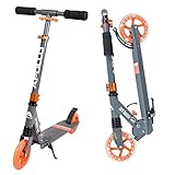 Sensación de conducción segura: el patinete para niños a partir de 5 años y adolescentes es perfecto para que los pequeños puedan entrenar el equilibrio y la seguridad de conducción.