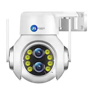 Maizic Smarthome Falcon 15X Optical Zoom 4 MP UHD WiFi Outdoor Home Security Camera with Auto Patrol, Anti-Flicker, Motion Tracking, Motion Detection, Color Night Vision and IP66 Waterproof