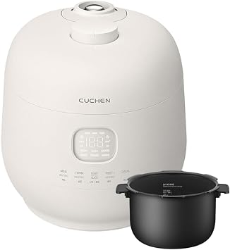 CUCHEN CRH-TWK0640WUS IH Induction Heating Rice Cooker, 6 Cup