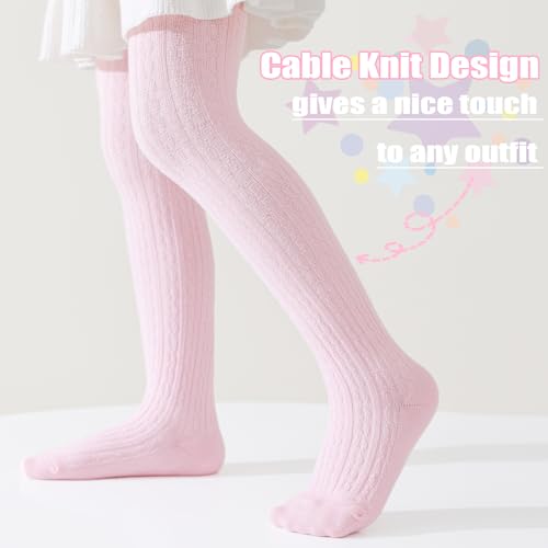 Mini angel Baby Tights Toddler Cable Knit Tights Cotton Warm Leggings Pantyhose Soft Stockings3