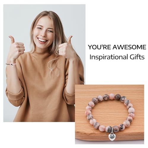 1Pcs Gifts for Women Inspirational Bracelets for Women Gift for Her,Sister, Best Friend,Daughter for Graduation,Christmas Women Birthday Sweet Jewelry Gifts3