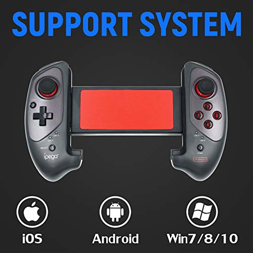 Mcbazel Pg-9083S Wireless 3.0 Stretching Extendable Gamepad Telescopic Game Controller Joystick Pad For 5-10 Inch Android Smart Phone Tablet Windows Pc thumb #2