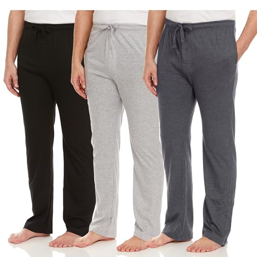 DARESAY Men's Lounge Pants- Soft Cotton Jersey...