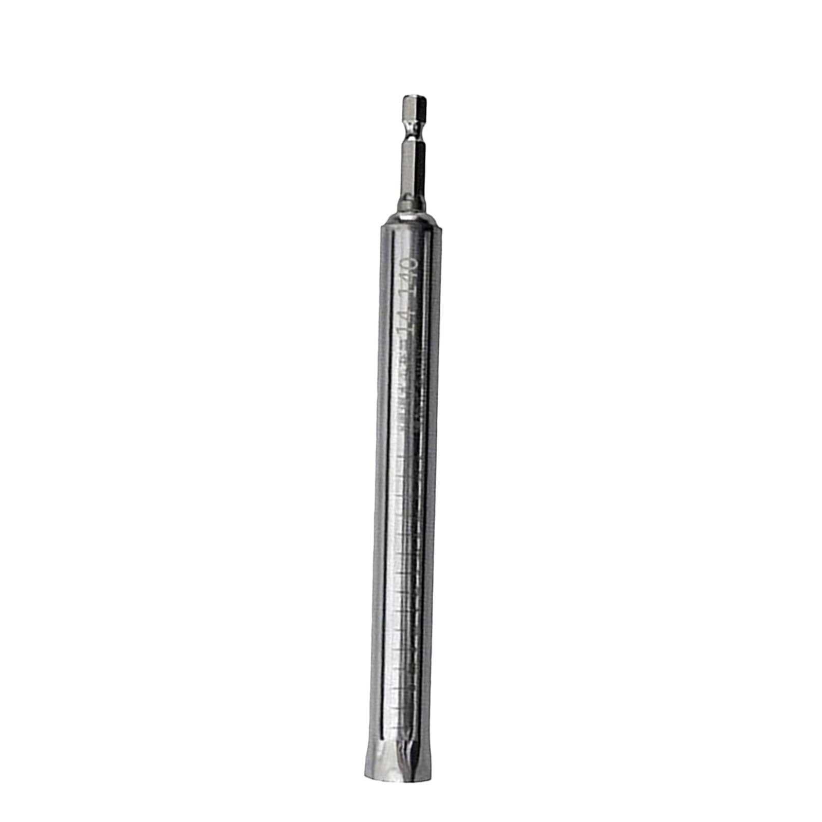 Hdoytxxm 14X140mm Ergonomic Handle Hollow Socket Driver Tool For Suspended Ceiling Projects Anticorrosion Steel Easy To Use Steel Leveler