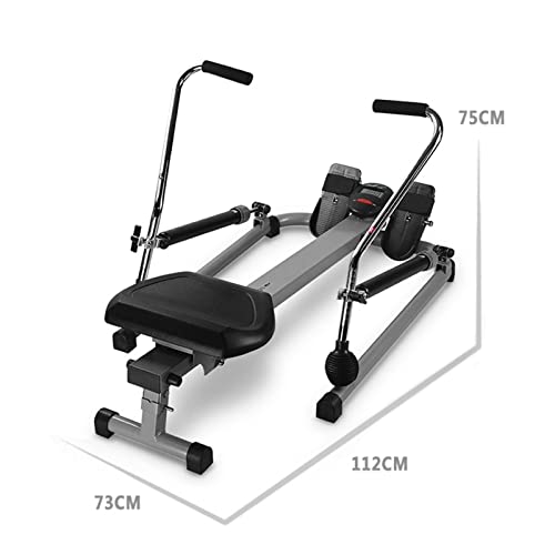 Image of Rowing Machines for Home Hydraulic Rowing Machine Adjustable Full Motion Paddle with Resistance, for Indoor Cardio Workout