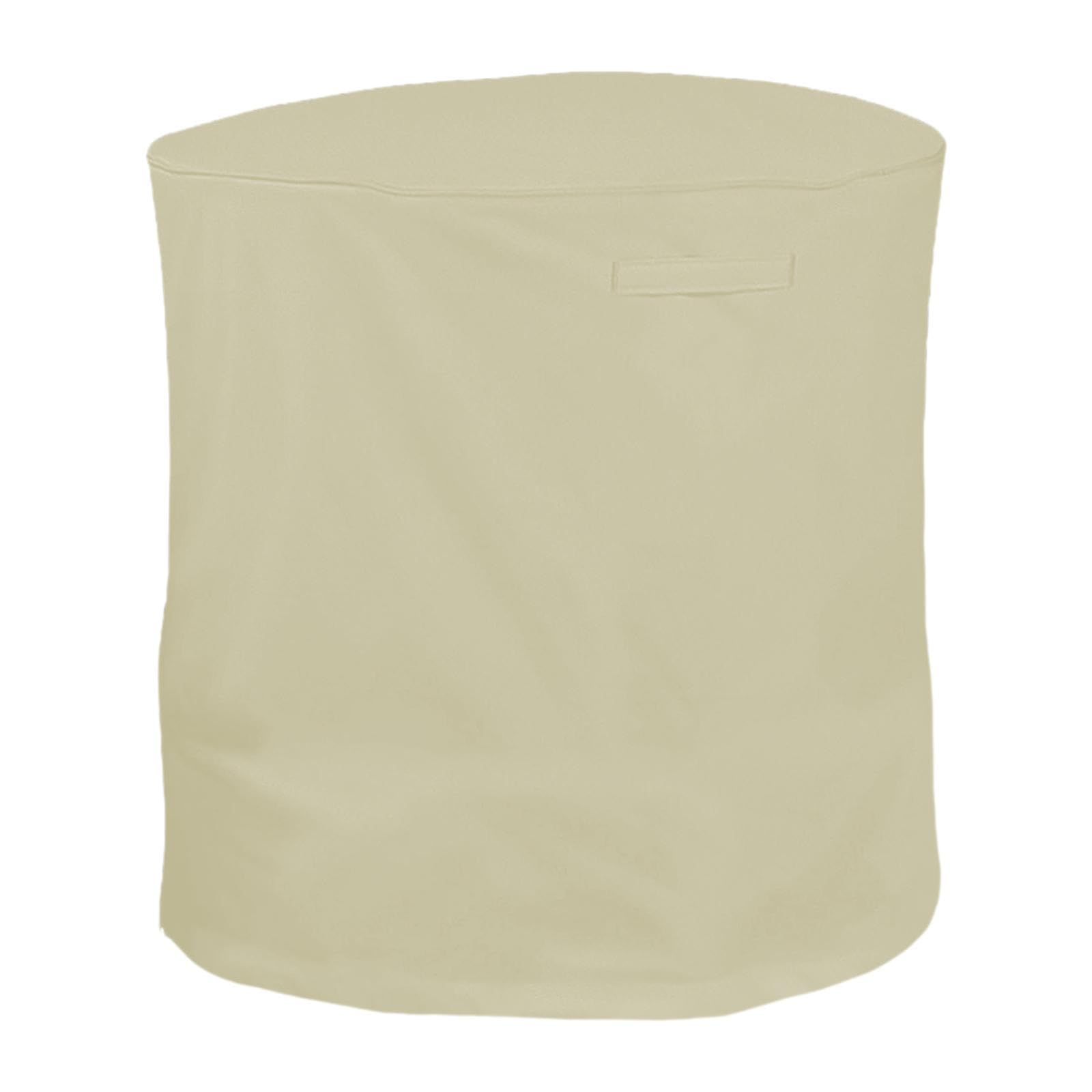 Funda para Trituradora de Ramas, Funda para Trituradora de Hojas, Funda para Trituradora de Hojas Fabricada Oxford Impermeable Y a Prueba de P, Beige
