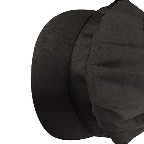 Adjustable Chef Cap Cooking Kitchen Hat Food Service Hair Nets Mesh Brim Reusable Restaurant Vent Beanie