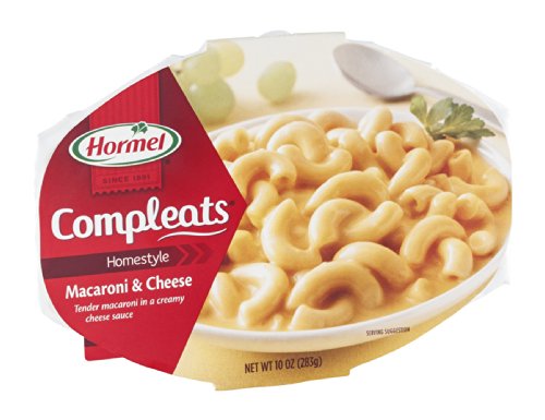 Hormel Microwavable Compleats Homestyle Macaroni & Cheese 10 oz (Pack of 6)