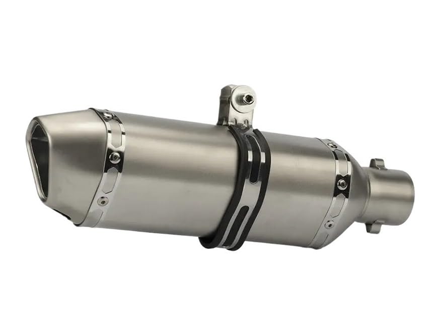 Motorcycle Pot Silencieux d'échappement Pot D'échappement Universel 35-51 Mm pour Motos, Quads, Scooters Et Autres Véhicules Tout-Terrain. Pièce De Rechange