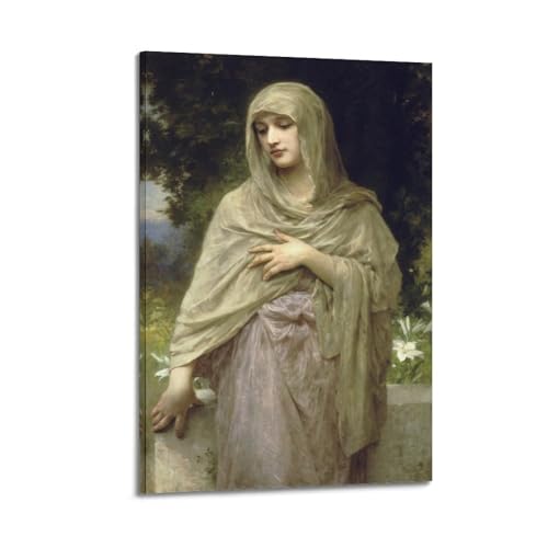 Modesty Bouguereau toile pour une décoration de salon élégante