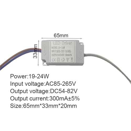 Driver LED 19-24W transformateur alimentation 300mA spot - 2