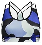 Under Armour Sujetador deportivo HeatGear Armour Novelty para niña, Large