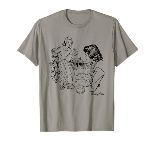 Nancy Drew Garden Illustration T-Shirt