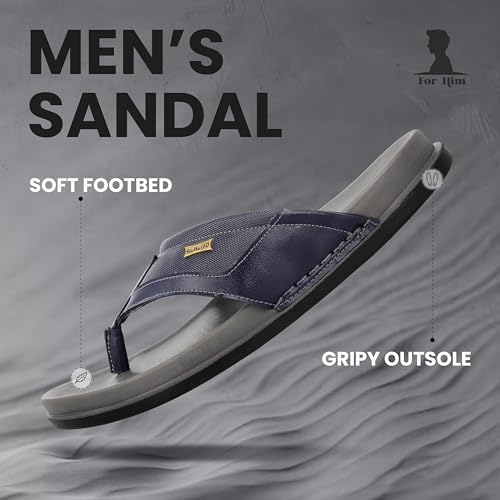 Image of WALKAROO mens We1020-gents Sandal