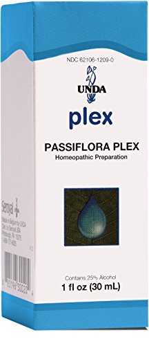 UNDA Passiflora Plex | Homeopathic - Temporary Relief of Symptoms associated with Irregular Sleep | 1 fl. oz.