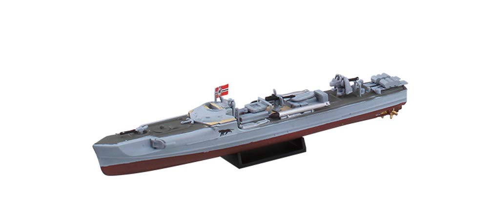 Aoshima 1/350 Scale Kit Ironclad 56585 Steel Navies S-Boat SP w/HMS Aircraft