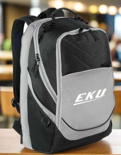 Image of Broad Bay Eastern Kentucky University Backpack | Official EKU Colonels Logo, Padded Laptop Computer Section, Premium 600 Denier Nylon Fabric,